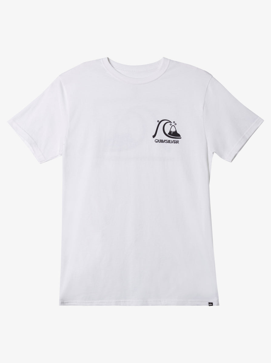 Camiseta blanca sales quiksilver