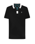 POLO DANTE ANTIMANCHAS DAKAR - TALLA SLIM [NEGRO]