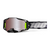 GAFAS DE PROTECCIÓN 100% ARMEGA LIGHTSPEED LENTE HIPER SILVER ESPEJO [NEGRO/ VERDE]