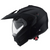 CASCO CABERG - TOURMAX SOLID NEGRO MATE