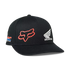 GORRA FOX X HONDA AJUSTABLE [NEGRO]