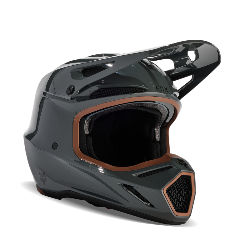 CASCO FOX V3 RS CARBON SOLID DRK SHDW Rider lab store