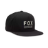 GORRA FOX NON STOP SNAPBACK [NEGRO]