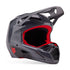 CASCO FOX V1 INTERFERE [GRIS/ROJO]