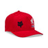 GORRA FOX X HONDA FLEXFIT [ROJO]