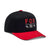 GORRA FOX RACE SPEC SNAPBACK [NEGRO/ROJO]