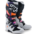 BOTAS ALPINESTARS TECH 7 GRIS NARANJA