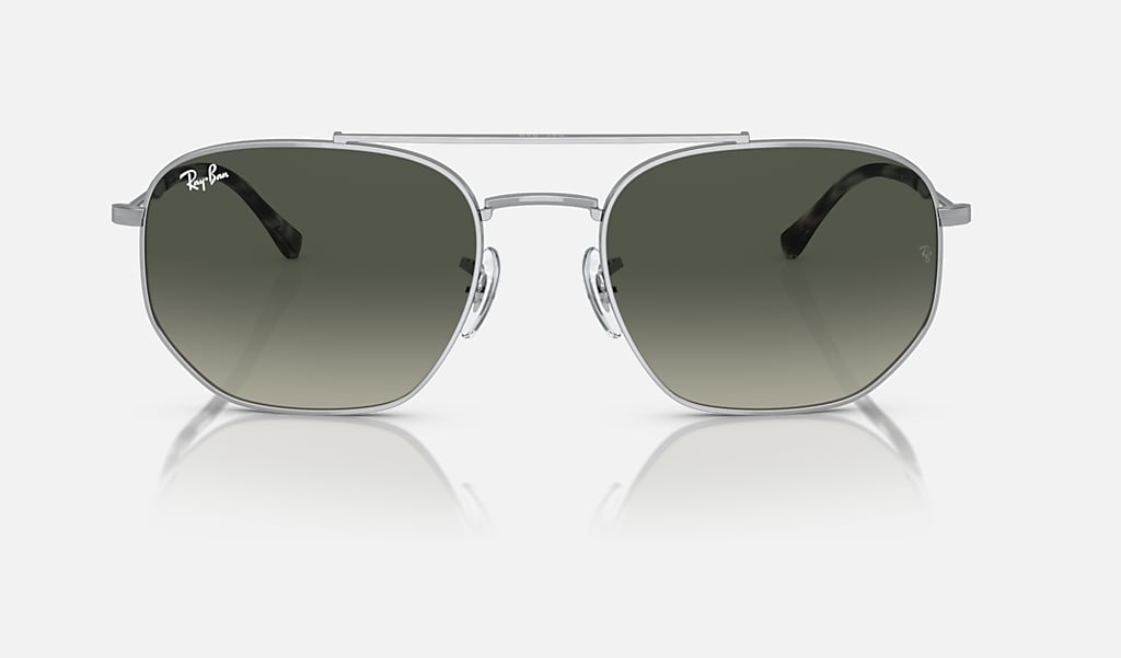 GAFAS RAYBAN METAL HOMBRE SOL (PLATEADO/GRIS) – Rider lab store