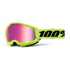 GAFAS DE PROTECCION 100%  STRATA 2  VERDE NEON LENTE ROSA ESPEJO [VERDE NEON]