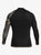 JERSEY QUIKSILVER HI RUSH LS [NEGRO/ CAMUFLADO]