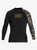 JERSEY QUIKSILVER HI RUSH LS [NEGRO/ CAMUFLADO]