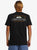 CAMISETA QUIKSILVER LINE BY LINE (NEGRO)