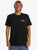 CAMISETA QUIKSILVER LINE BY LINE (NEGRO)