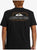 CAMISETA QUIKSILVER LINE BY LINE (NEGRO)