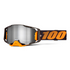 GAFAS DE PROTECCIÓN 100% ARMEGA ACOSTA LENTE HIPER SILVER ESPEJO [NEGRO/NARANJA]