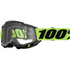 GAFAS DE PROTECCIÓN 100% ACCURI 2 OTG NEON AMARILLO LENTE CLEAR [VERDE]