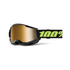 GAFAS DE PROTECCION 100%  STRATA 2 SOLAR ECLIPSE LENTE DORADO ESPEJO [VERDE]