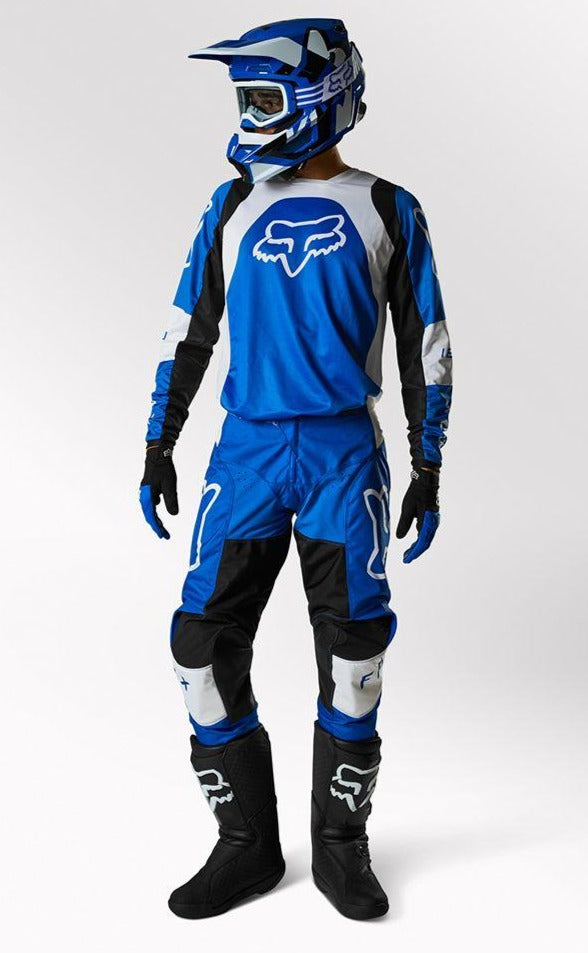 NOVA Corrida 2023 RiderFox MX 180 Cota Azul Motocross Jersey E Calças  Adulto Motocross MTB BMX Gear Set - AliExpress